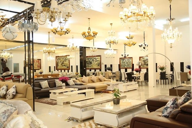 Thiết kế showroom nội thất